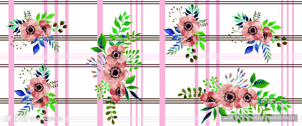 手绘花