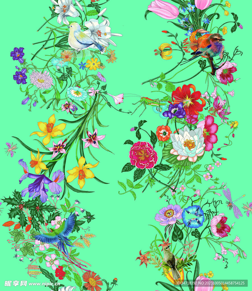 手绘花