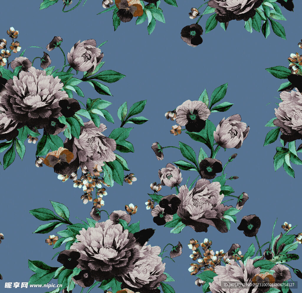 手绘花