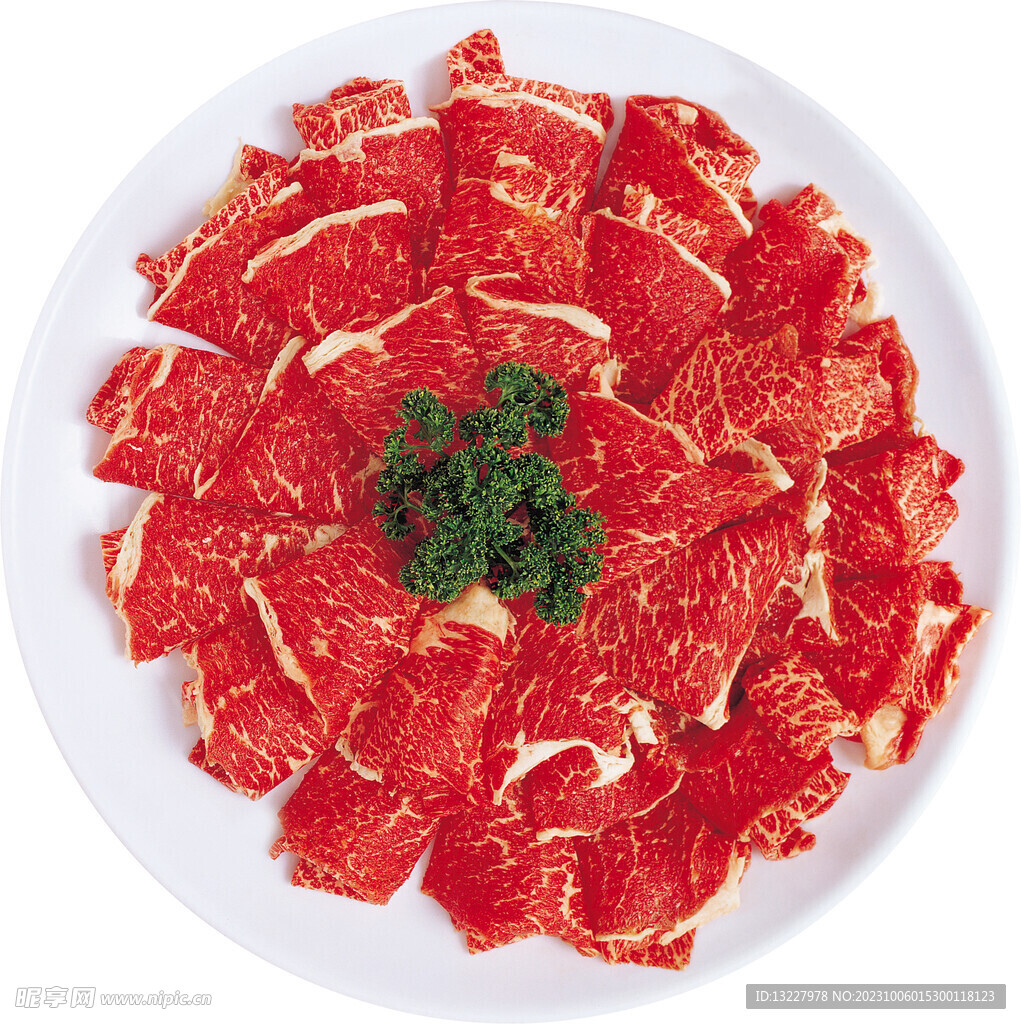 雪花牛肉