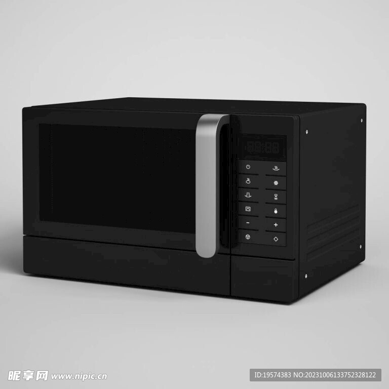 C4D模型  微波炉