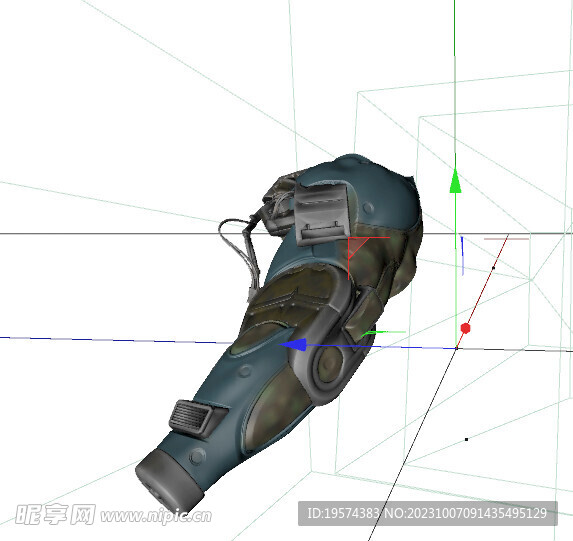 C4D模型 机械手 