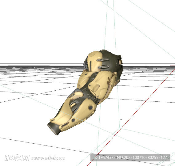 C4D模型 机械手 