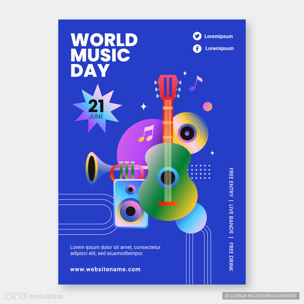 音乐海报
