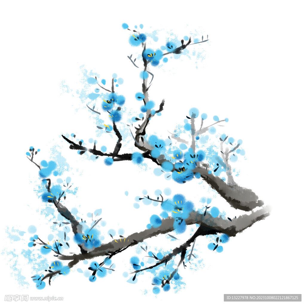 水墨梅花