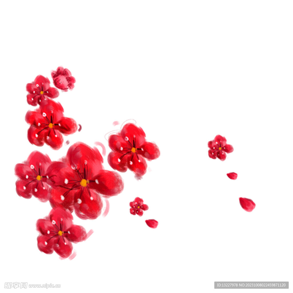 水墨梅花