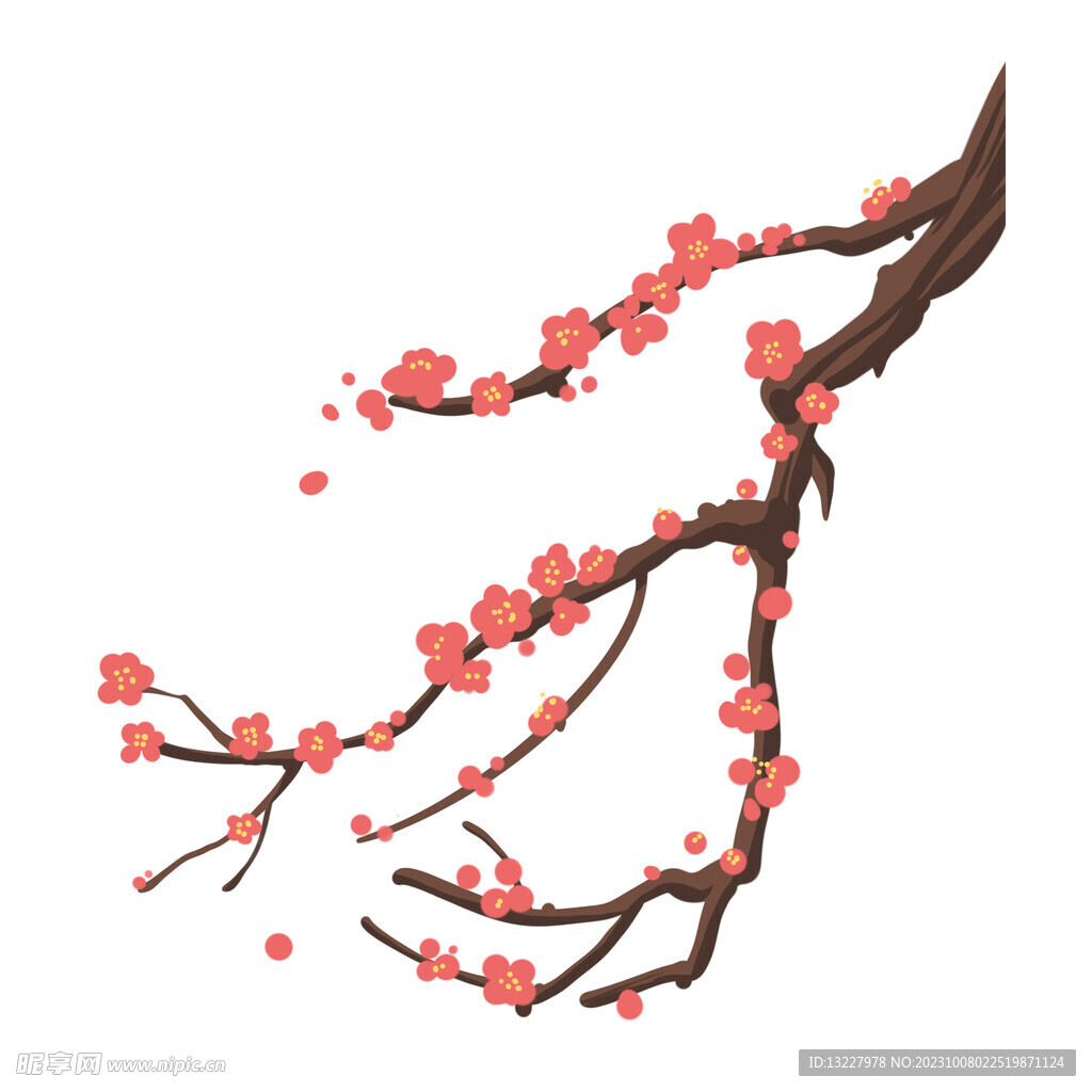 水墨梅花