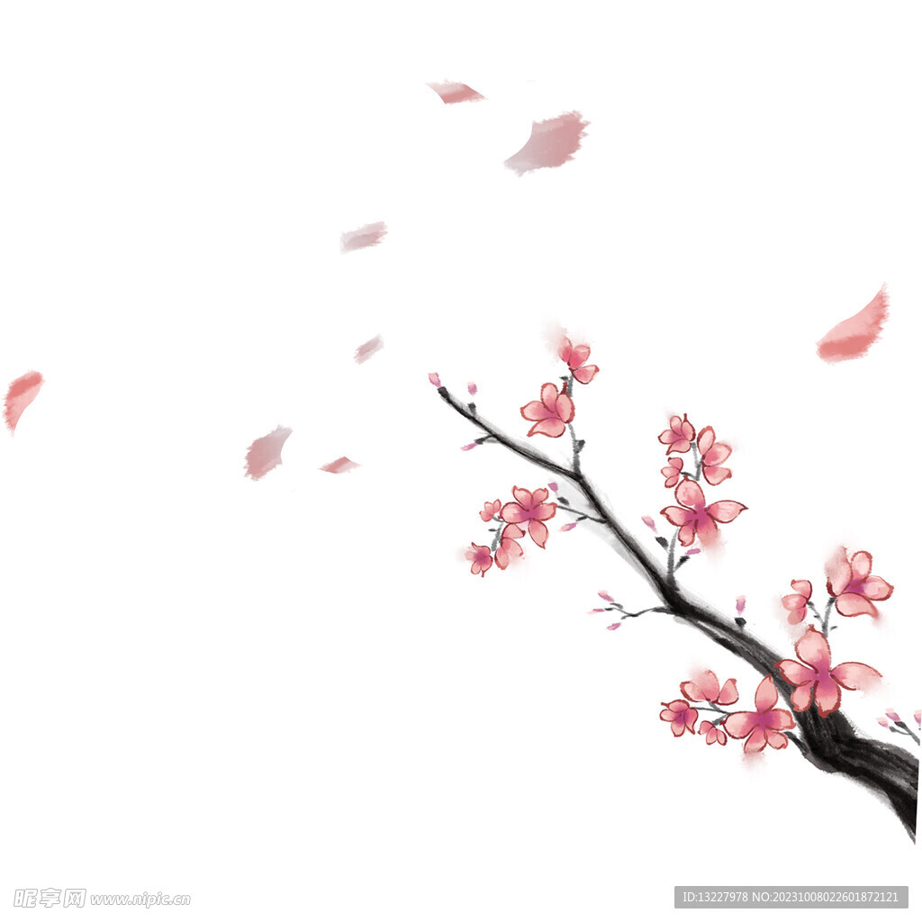 水墨梅花