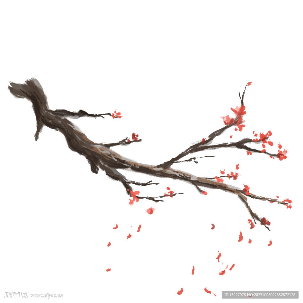 水墨梅花