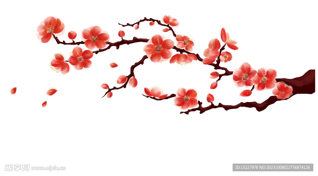 水墨梅花