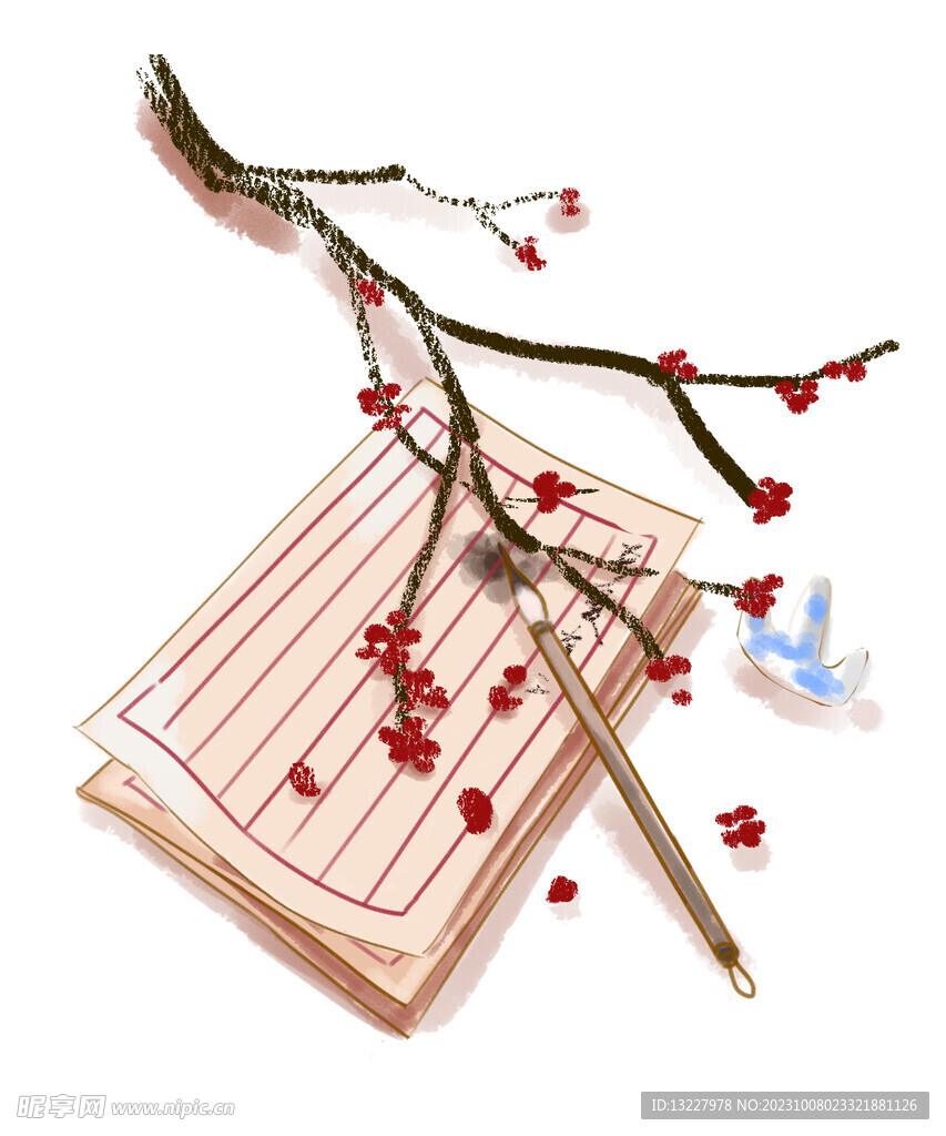 水墨梅花