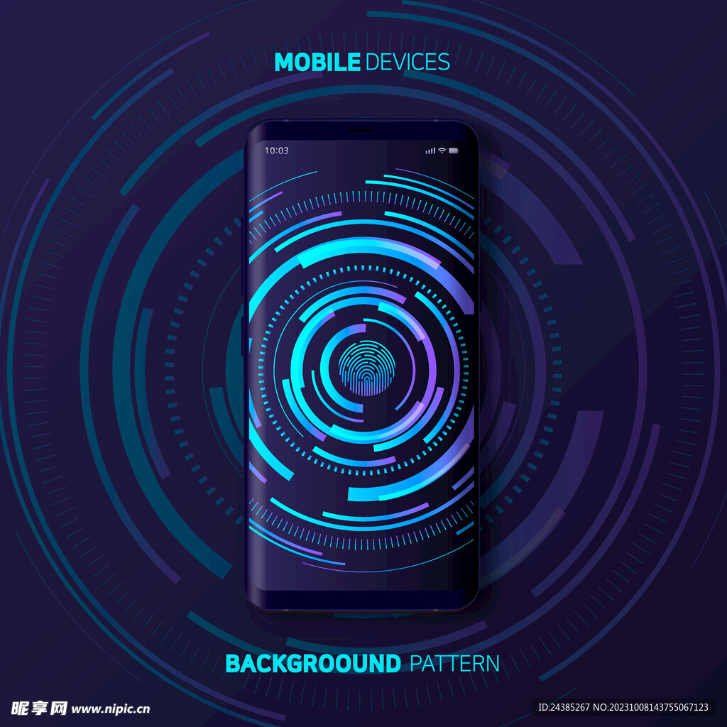 手机展示新品背景