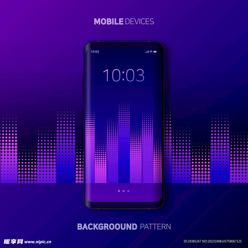 手机展示新品背景