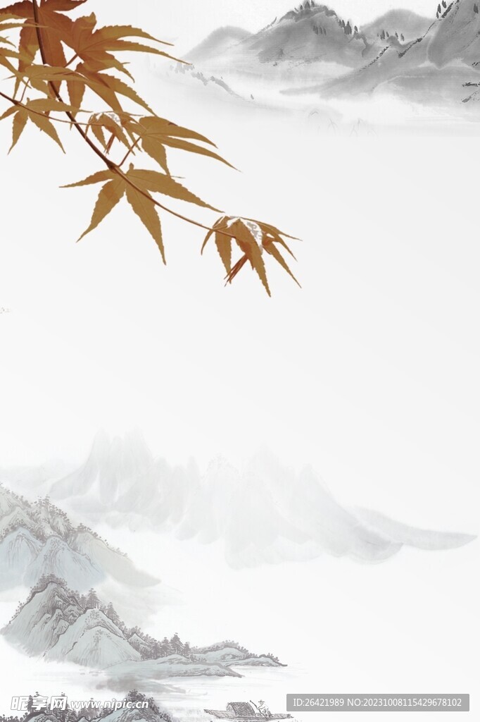 简约复古中国风背景