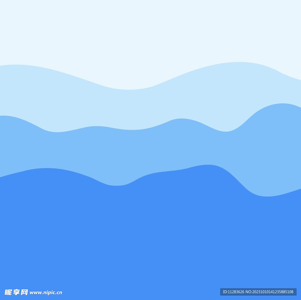 波浪背景