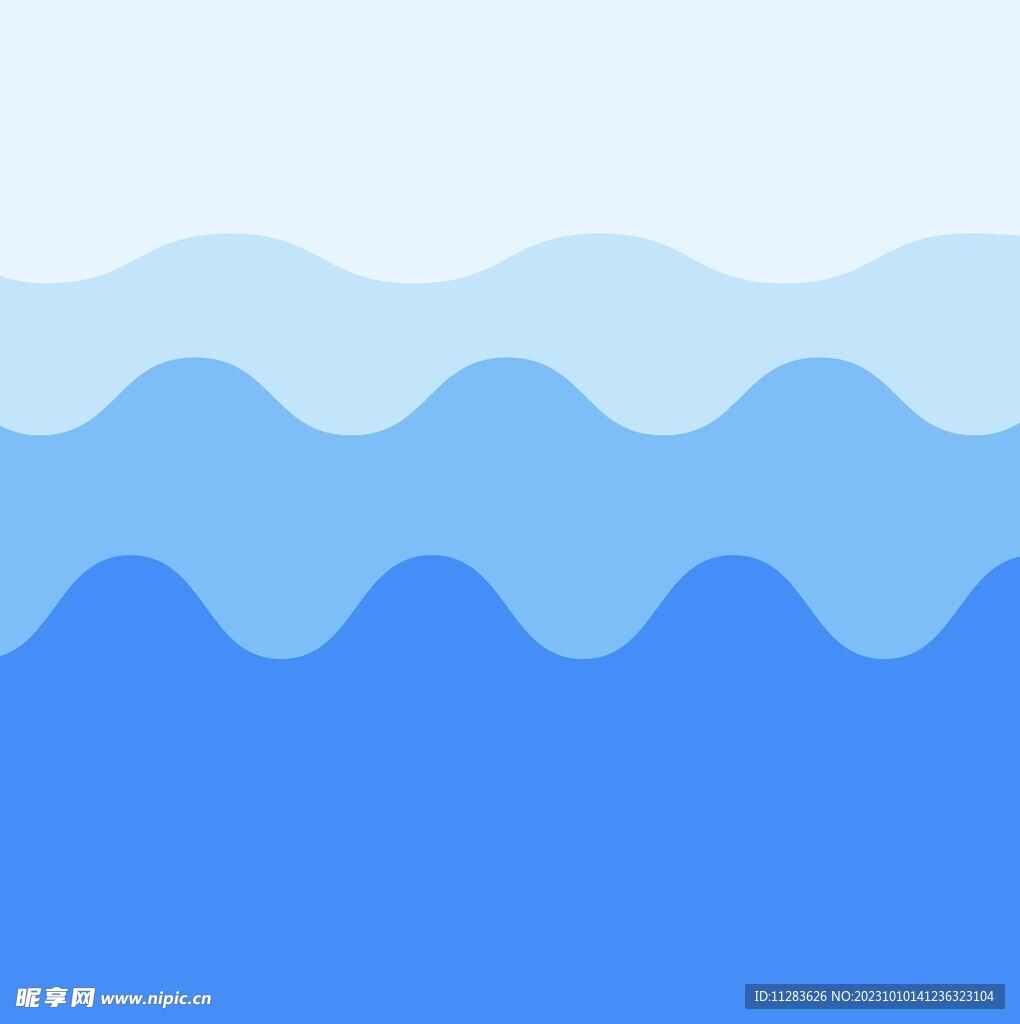 波浪背景
