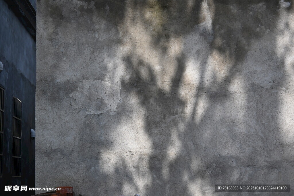 斑驳墙壁 墙面 光影光斑