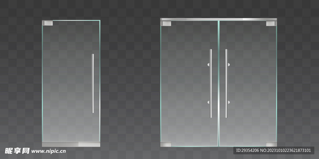 玻璃门图片