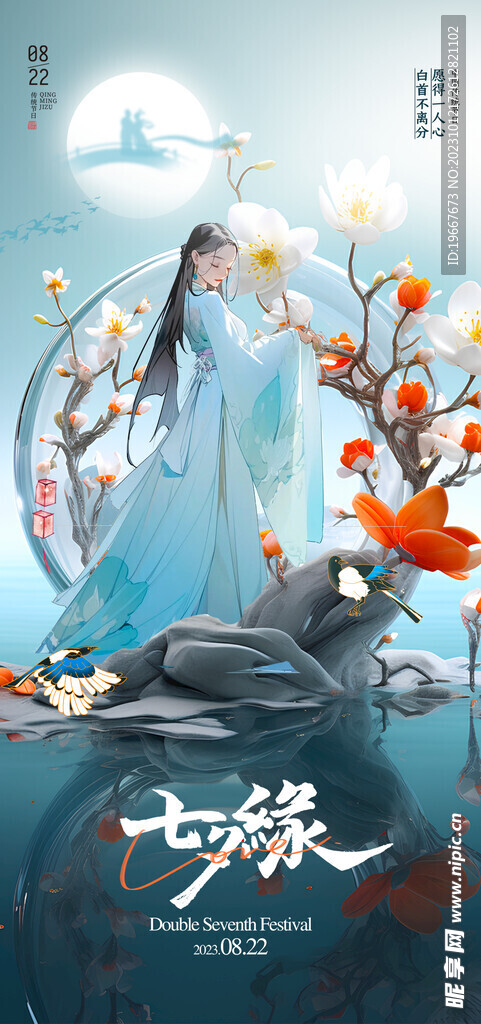 七夕海报  