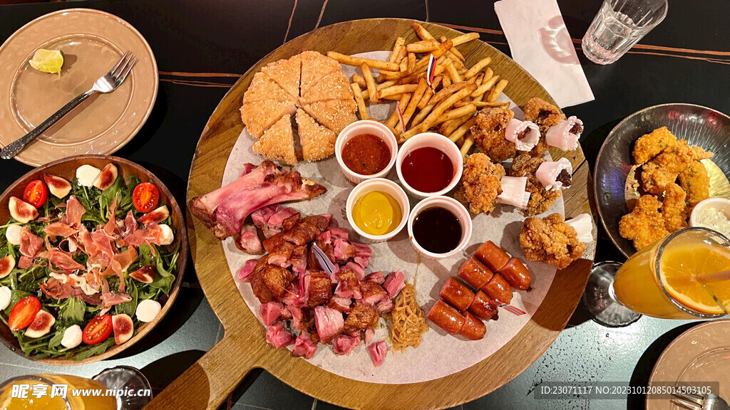 美食拼盘