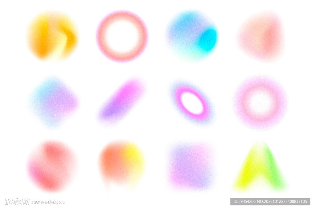 炫彩朦胧背景图片