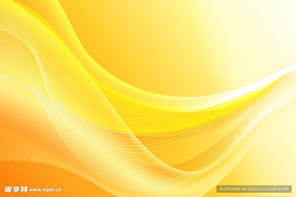 金色曲线背景图片