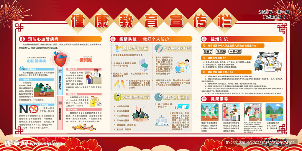 健康教育宣传栏