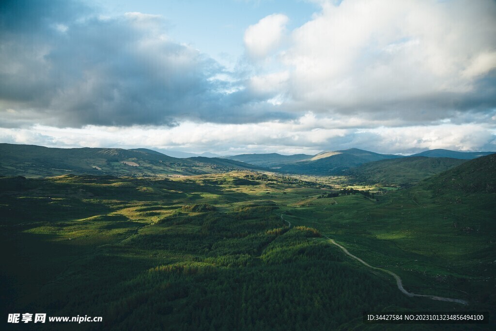 山脉风景