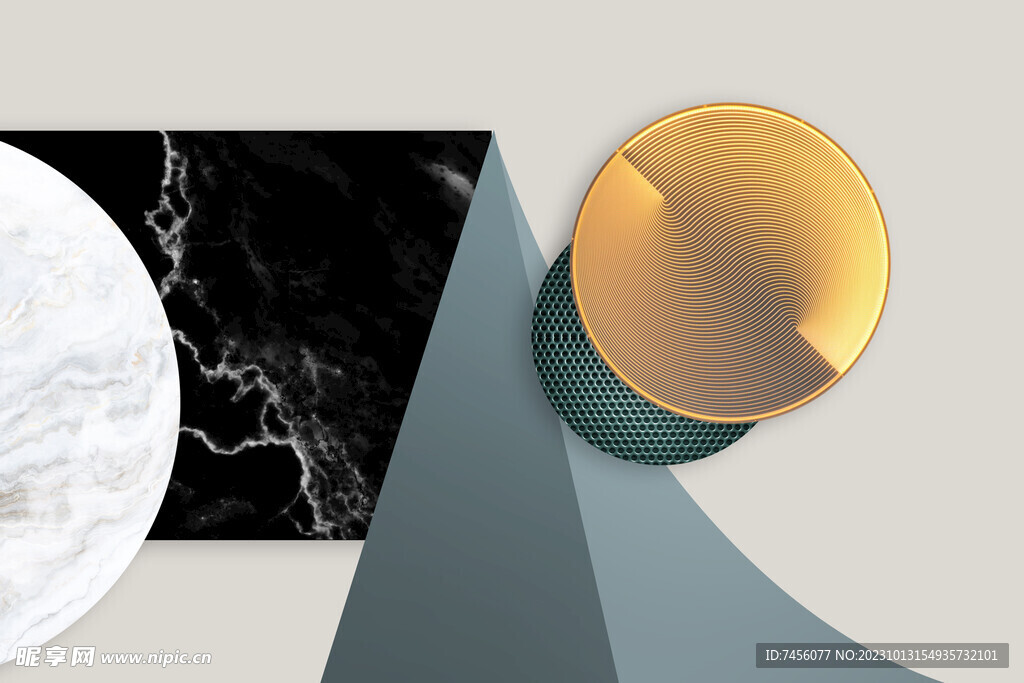 简约几何时尚挂画装饰画