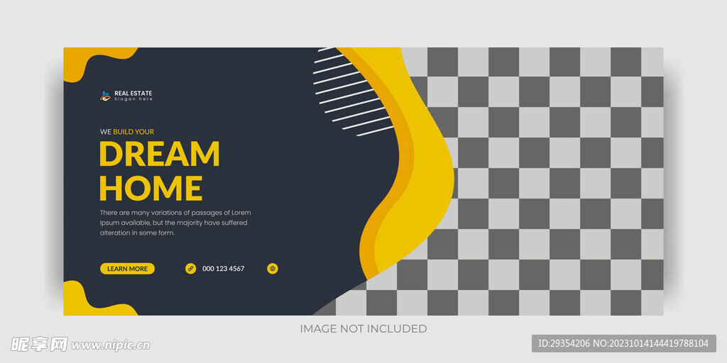 矢量横幅素材图片