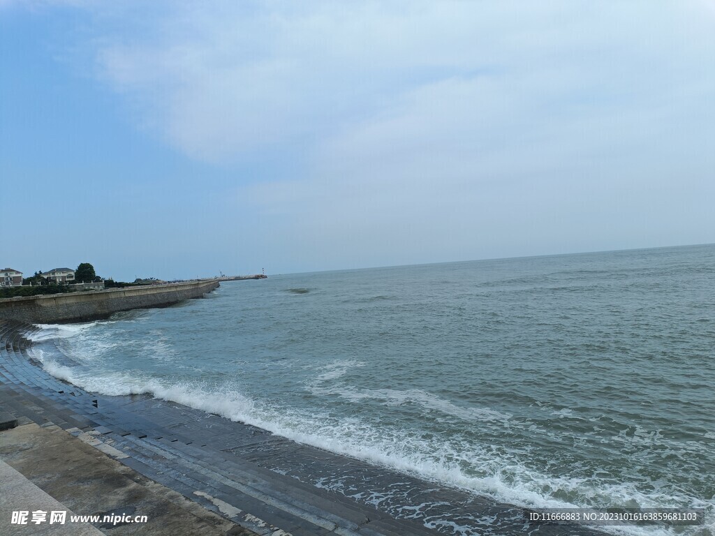 山东日照海边