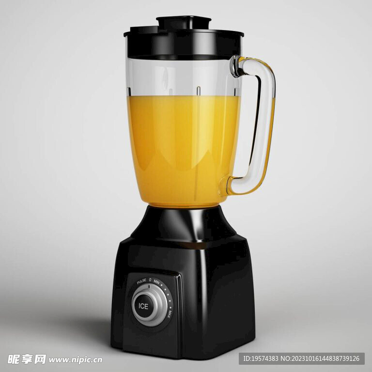  C4D模型 榨汁机