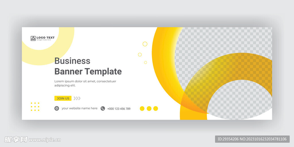 矢量横幅素材图片