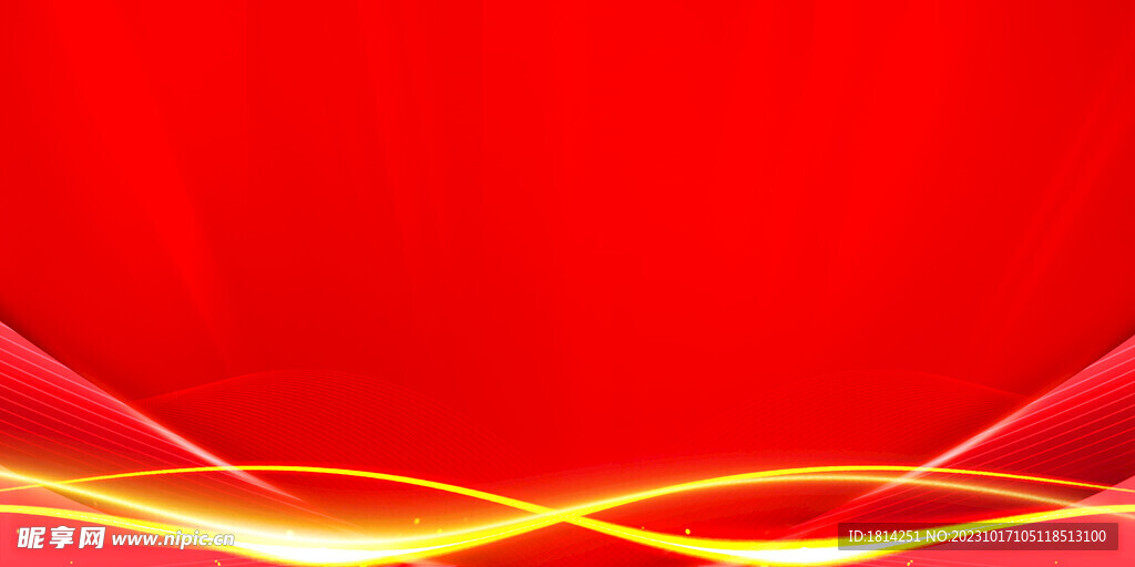 红色背景
