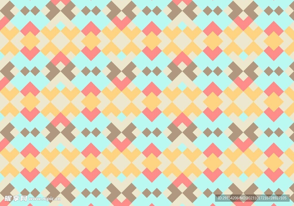 几何无缝背景图片