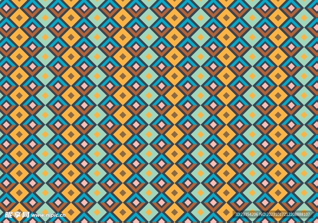 几何无缝背景图片