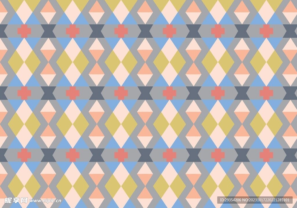 几何无缝背景图片