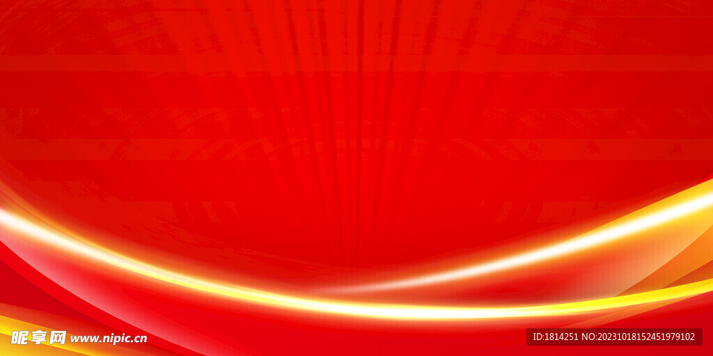 红色背景