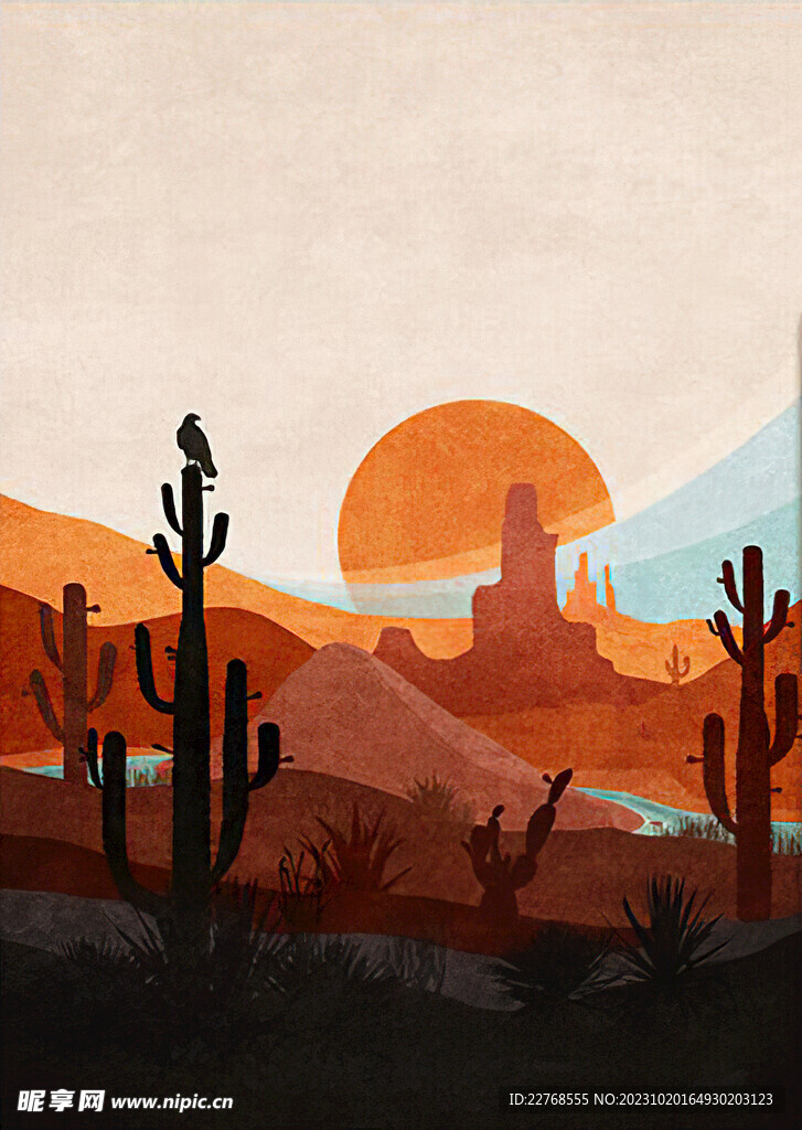 简约装饰画 电表箱装饰画