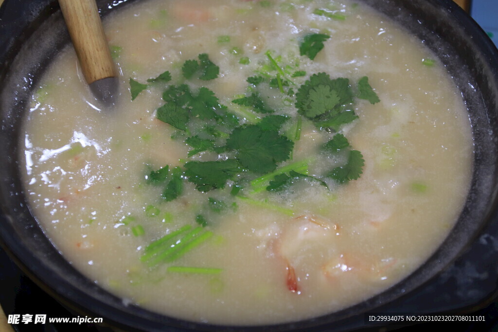 鲜虾粥