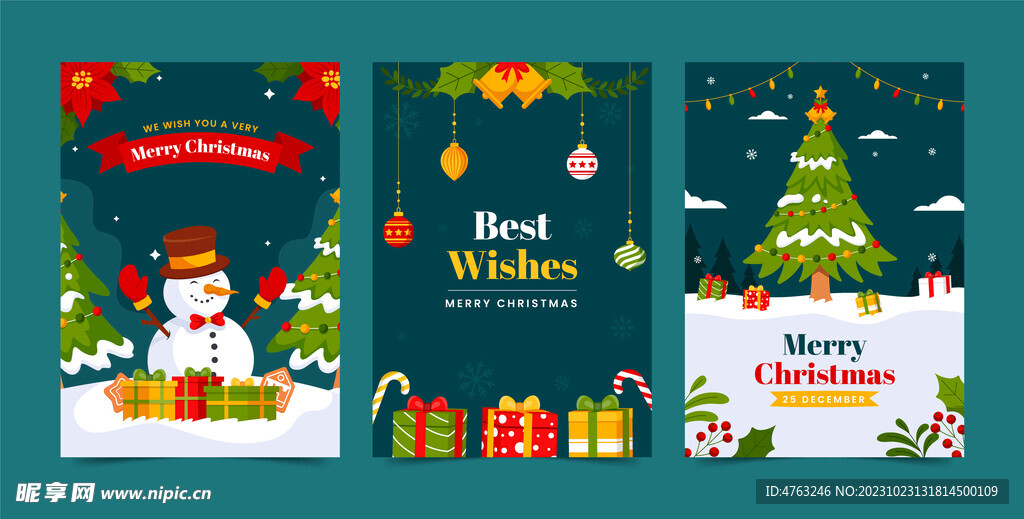 圣诞节海报背景