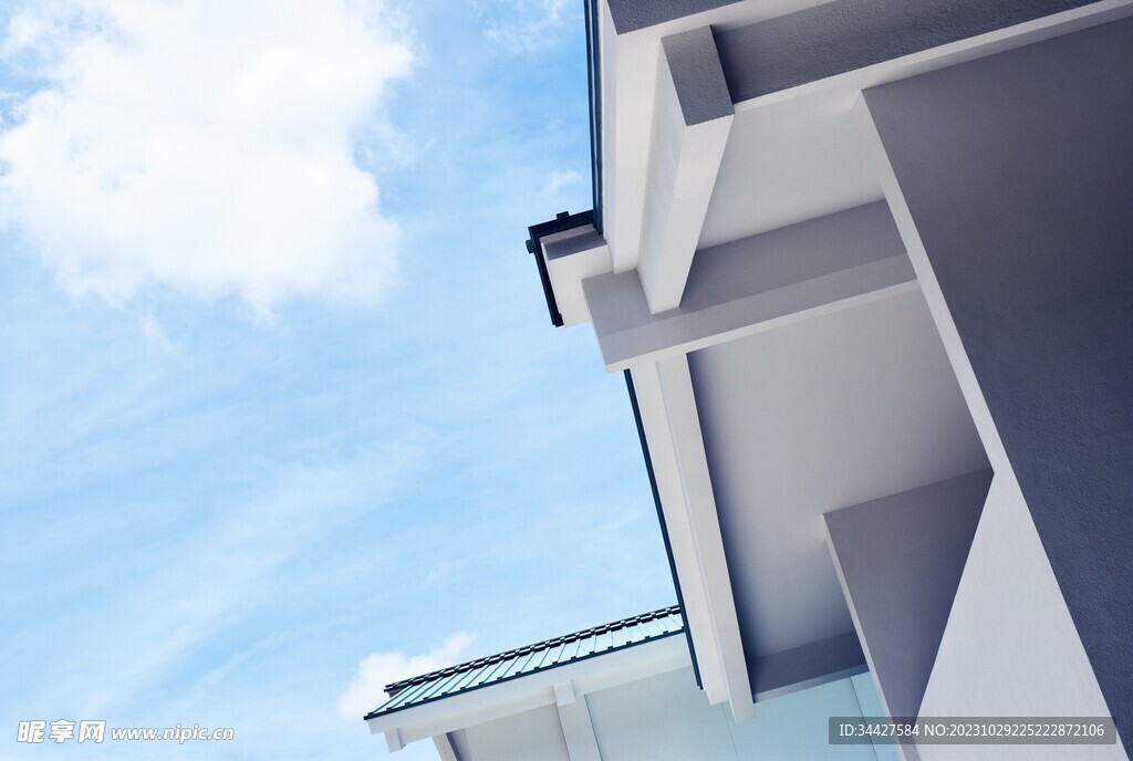 建筑楼特写