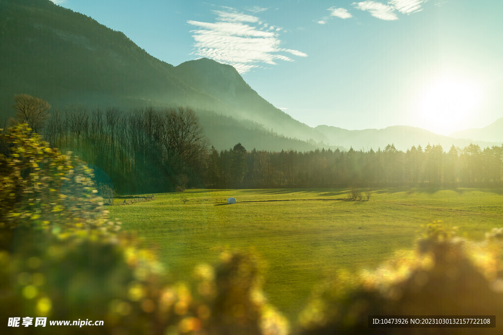 自然乡村风景图片