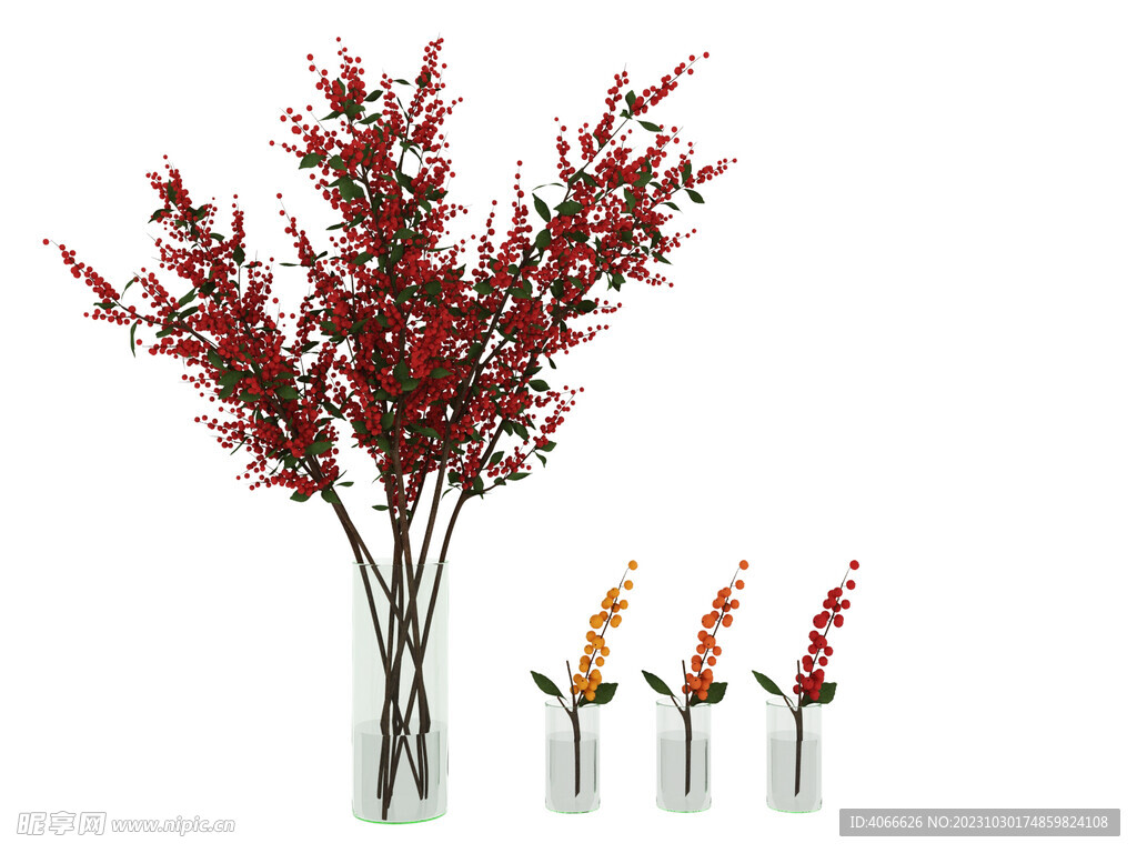 花瓶3D模型 