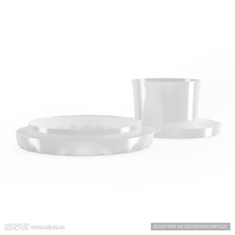  C4D模型 碗
