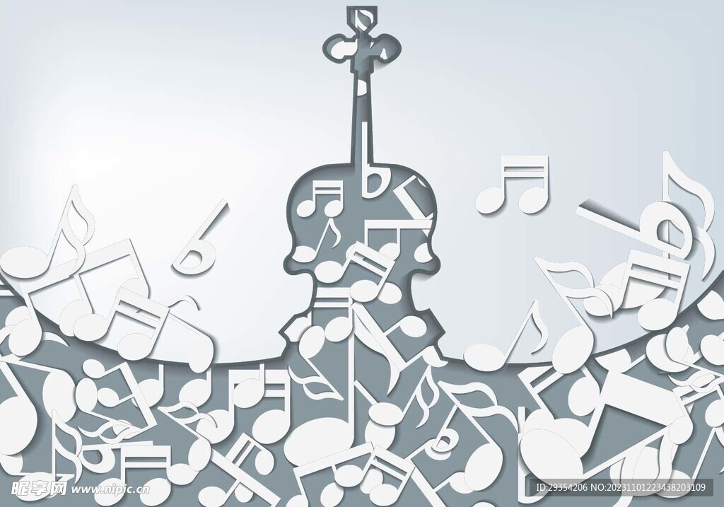 音乐乐器背景图片