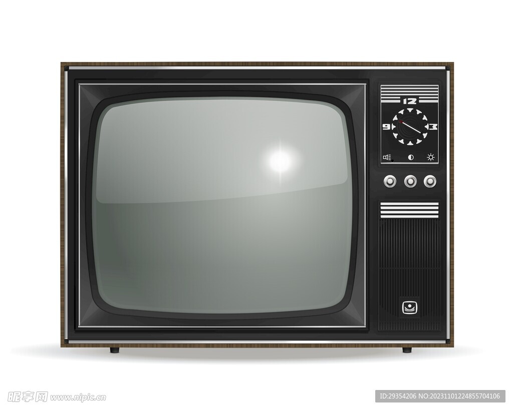 复古电视机图片