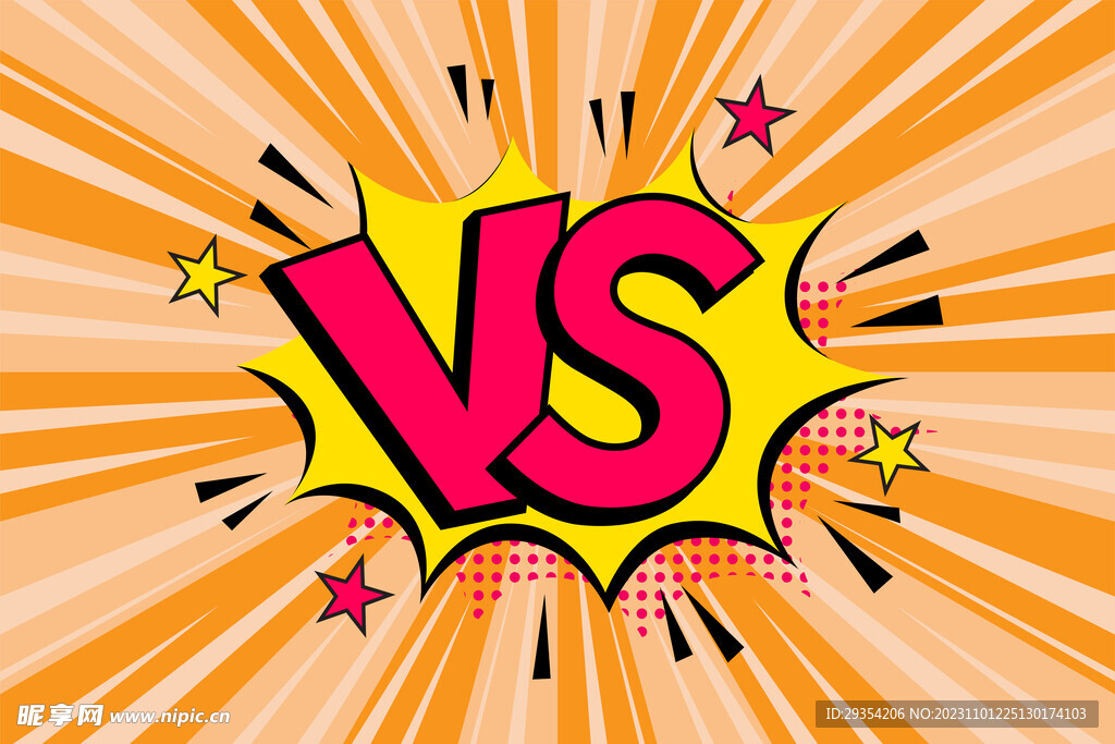 VS插画图片