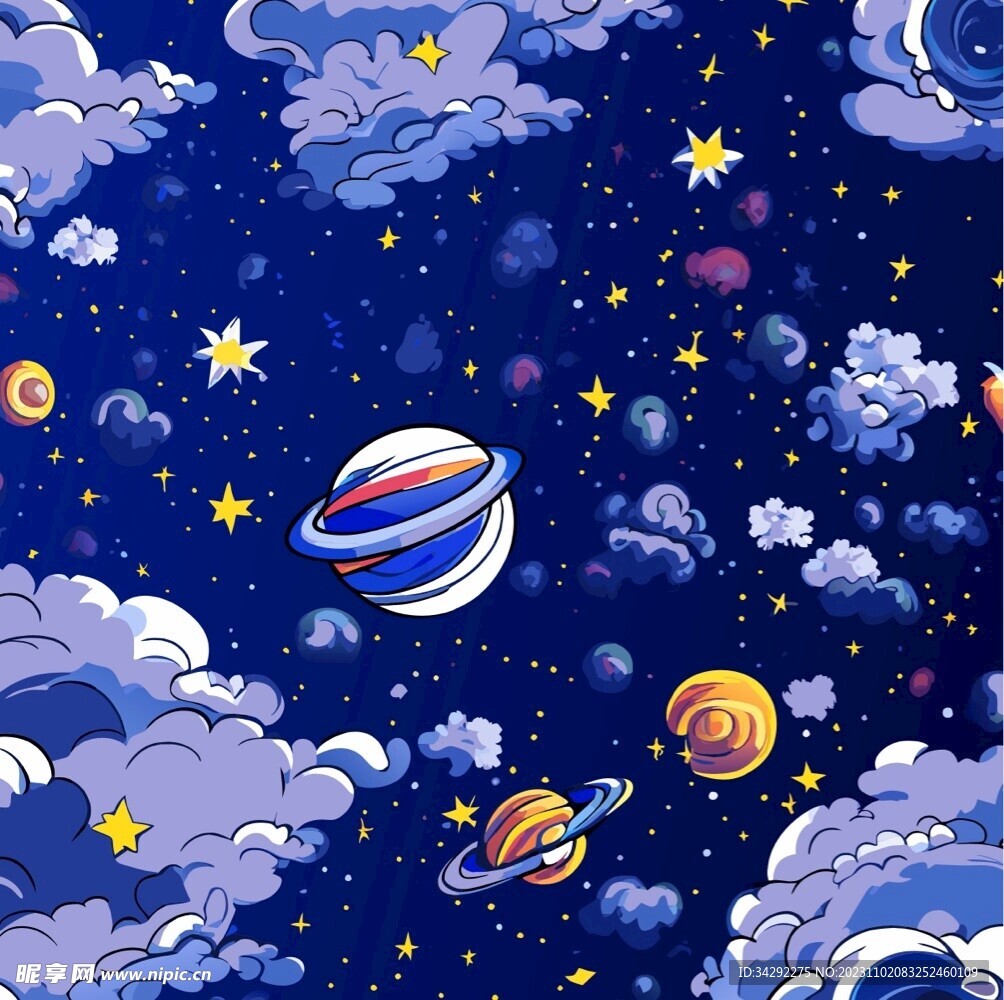 手绘宇宙
