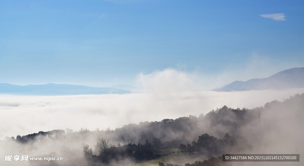 云海山脉风景